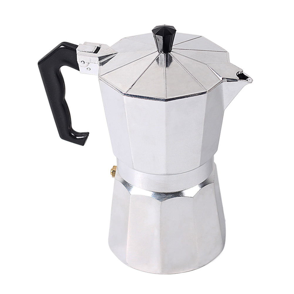 Aluminum 1/3/6/9/12 Cup Latte Mocha Coffee Pot Stove Top Espresso Maker