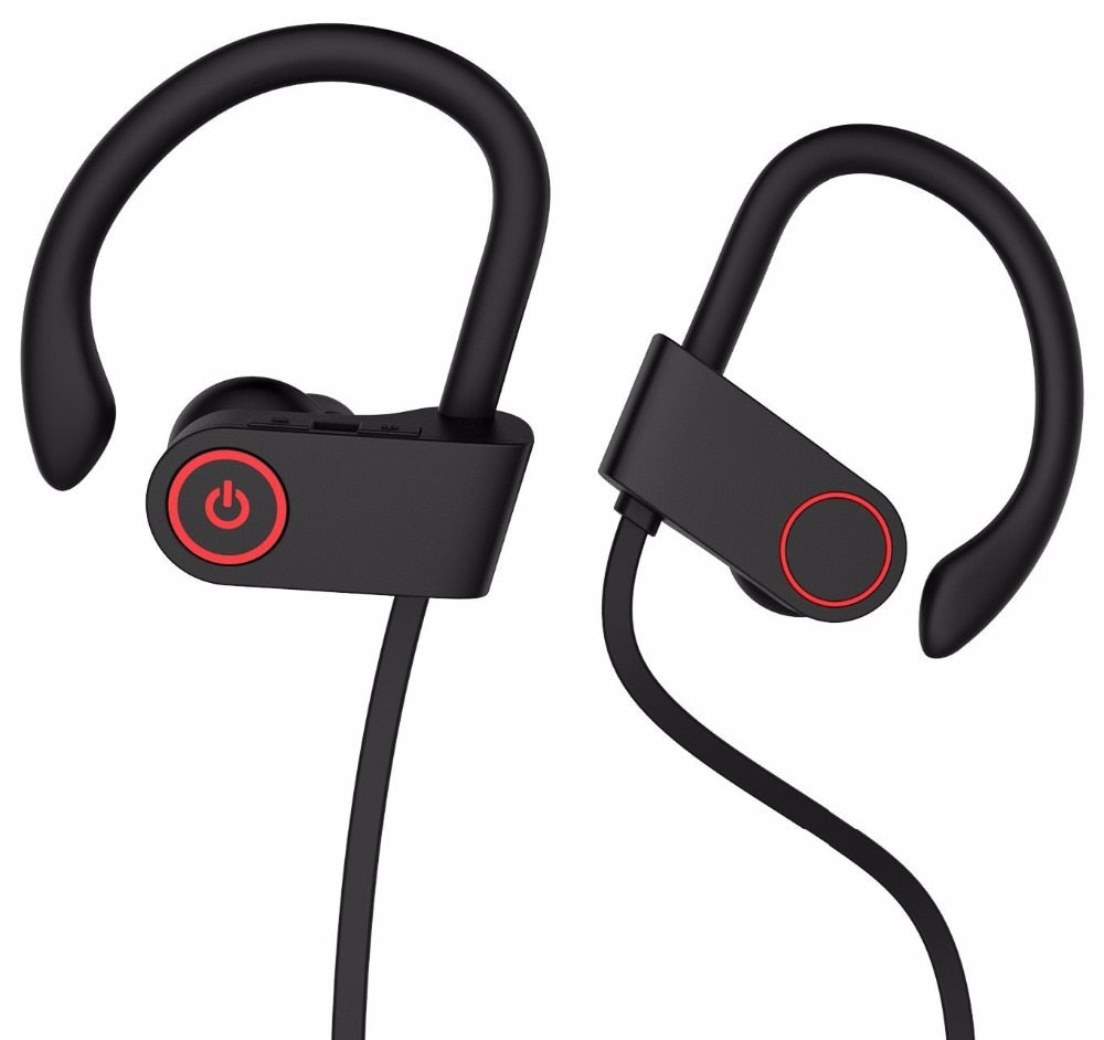 Best Sport Bluetooth Headphone headset Wireless Earphones with Mic Stable Fit In Ear Earbuds 8-Hour Working Time for Running
