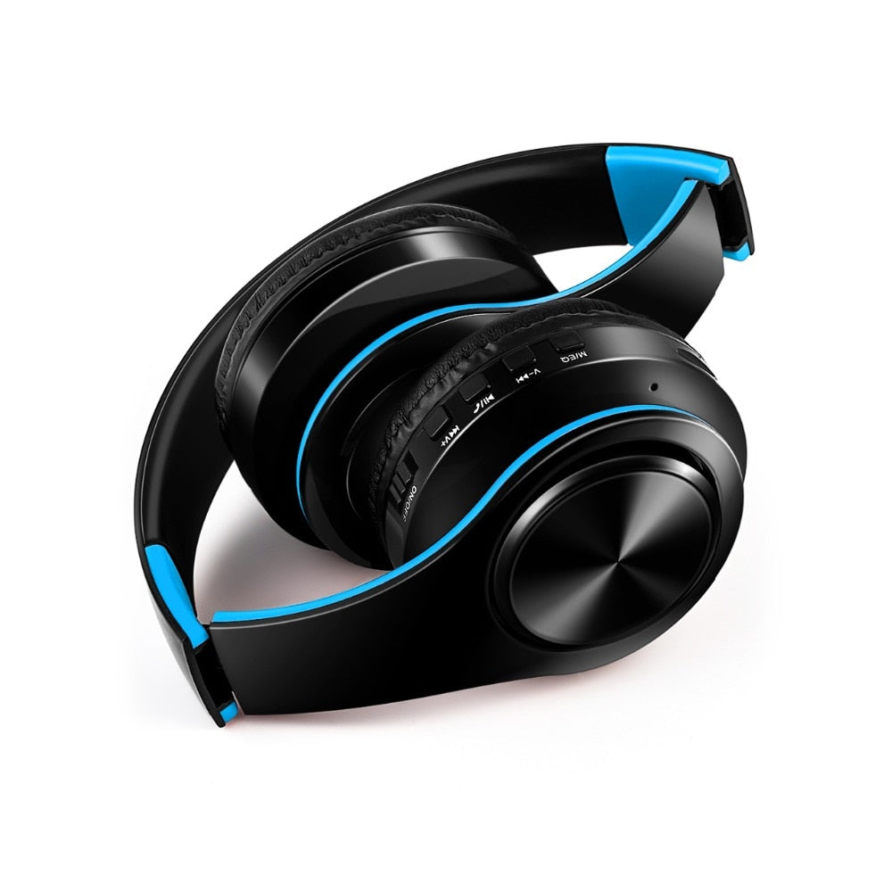 Earphone Bluetooth Headphones Over Ear Stereo Wireless Headset