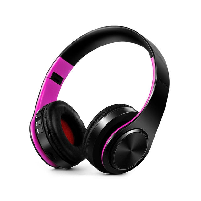 Wireless Bass Bluetooth Headphones Over-Ear foldable Headset handsfree Gaming