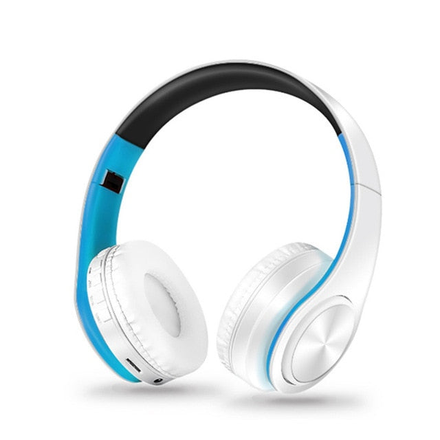 Wireless Bass Bluetooth Headphones Over-Ear foldable Headset handsfree Gaming