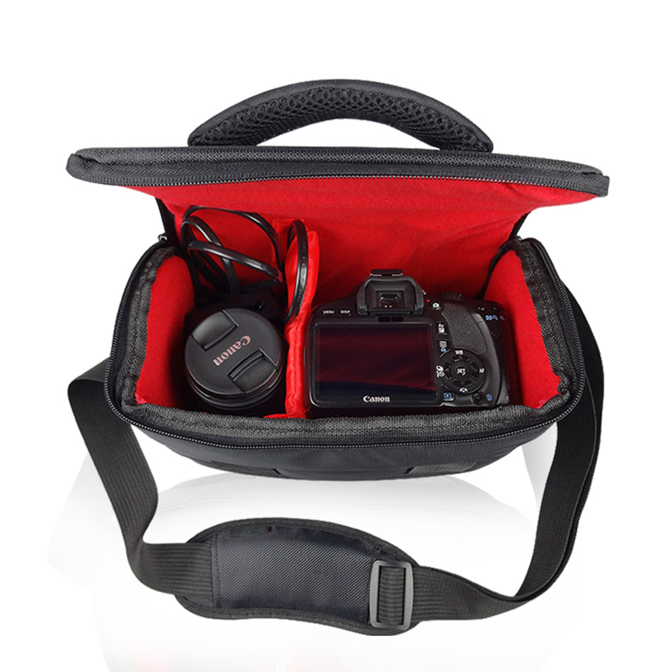 DSLR/SLR Camera Bag Case for Canon EOS 100D 550D 600D 700D 750D 60D 70D 5D 1300D 1200D 1100D Waterproof Shoulder Bag Cover Case