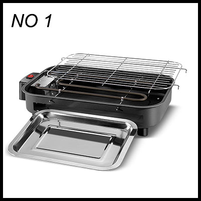 Electric Grill Griddles Indoor Barbecue Portable Churrasqueira Eletrica BBQ For Home
