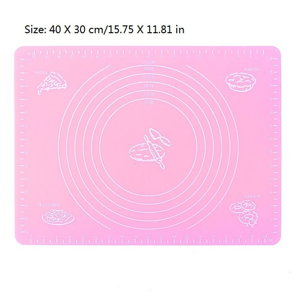 Ex-large Silicone Baking Mat for Oven Scale Rolling Dough Non-stick Bakeware Cooking Tools