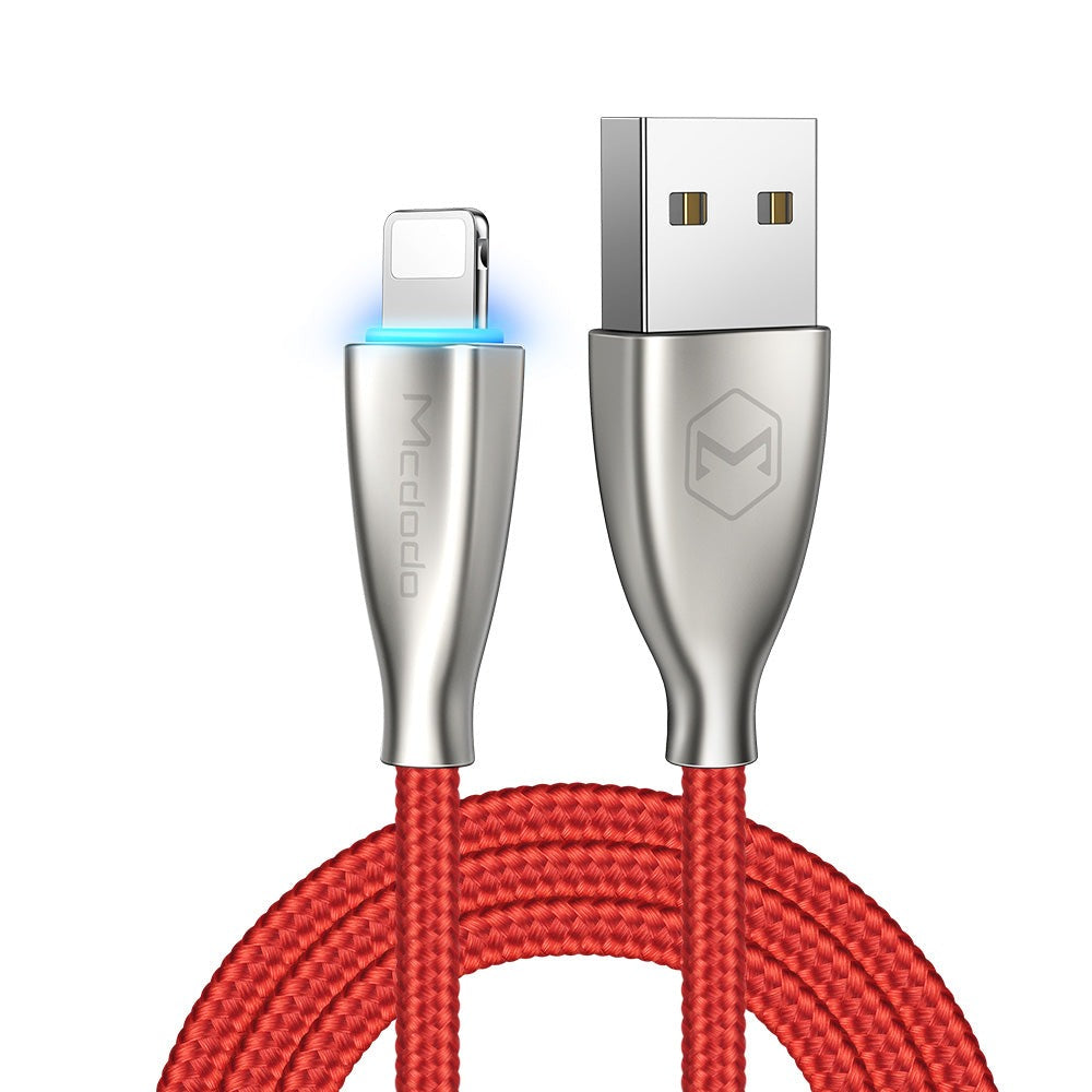 MCDODO Excellence Series Lightning Cable 1.2M Red for iPad iPhone