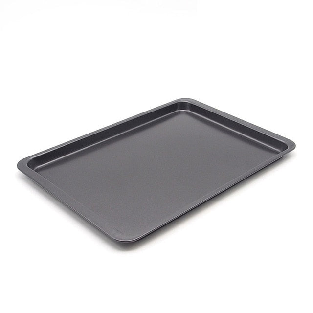 Higger Baking Pan, Non-stick Carbon Steel Cookie Sheet Pan,FDA Approved for Oven Roasting Meat Bread Jelly roll Pizzas Pastries