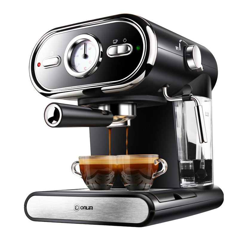 Italian Coffee Machine DL-KF5002 Semi-automatic Home Visualization Full Temperature Control 20BAR