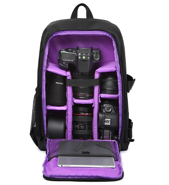 Multi-functional Camera Backpack Video Digital DSLR Bag Waterproof Outdoor Photo Bag