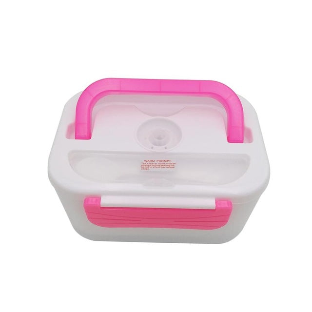 Multifunctional 1.25L Rice Cooker Electric Meal Box Thermal Insulation Food Container Double-layer Electric Heating Lunchbox EU