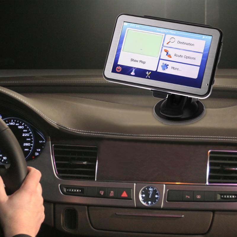 New 5 Inch Touch Screen Car GPS Navigator FM Transmitter MP3/MP4 Players Mstar 800MHz 8GB Suppor Car GPS Navigator High Quality