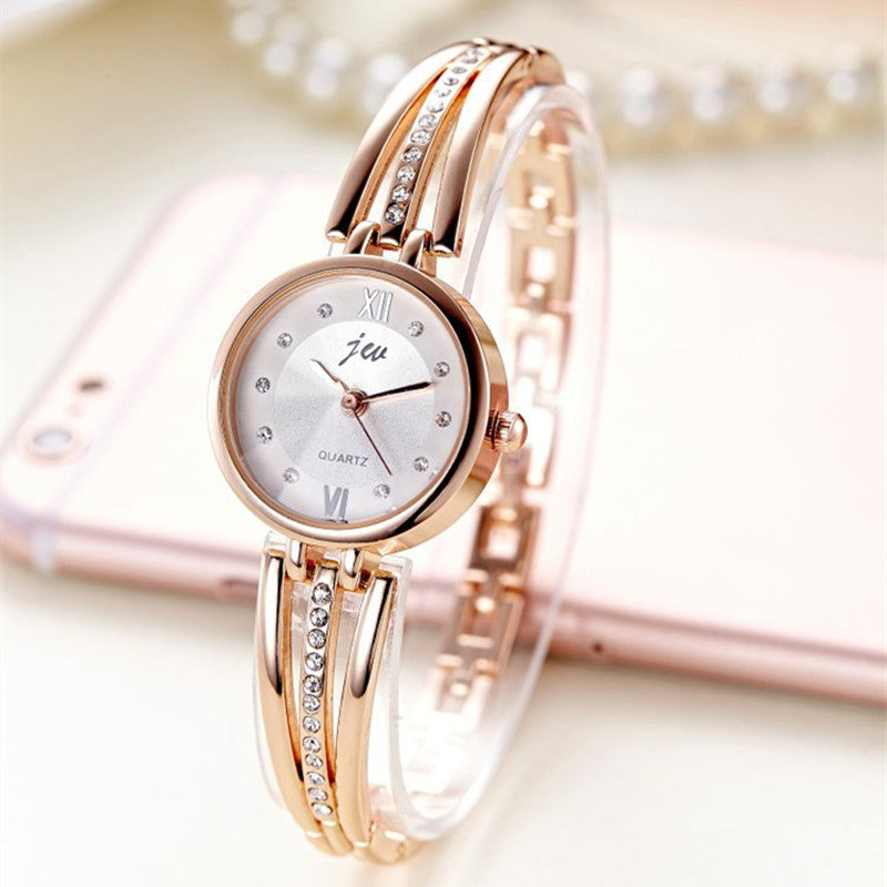 New Fashion Watches Women Luxury Stainless Steel Bracelet watches Ladies Quartz