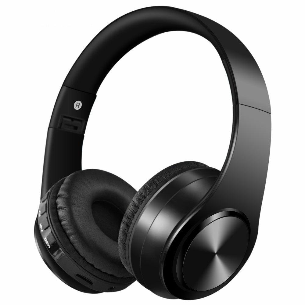 Bluetooth earphone headphone sport Support TF FM radio bass wireless with mic
