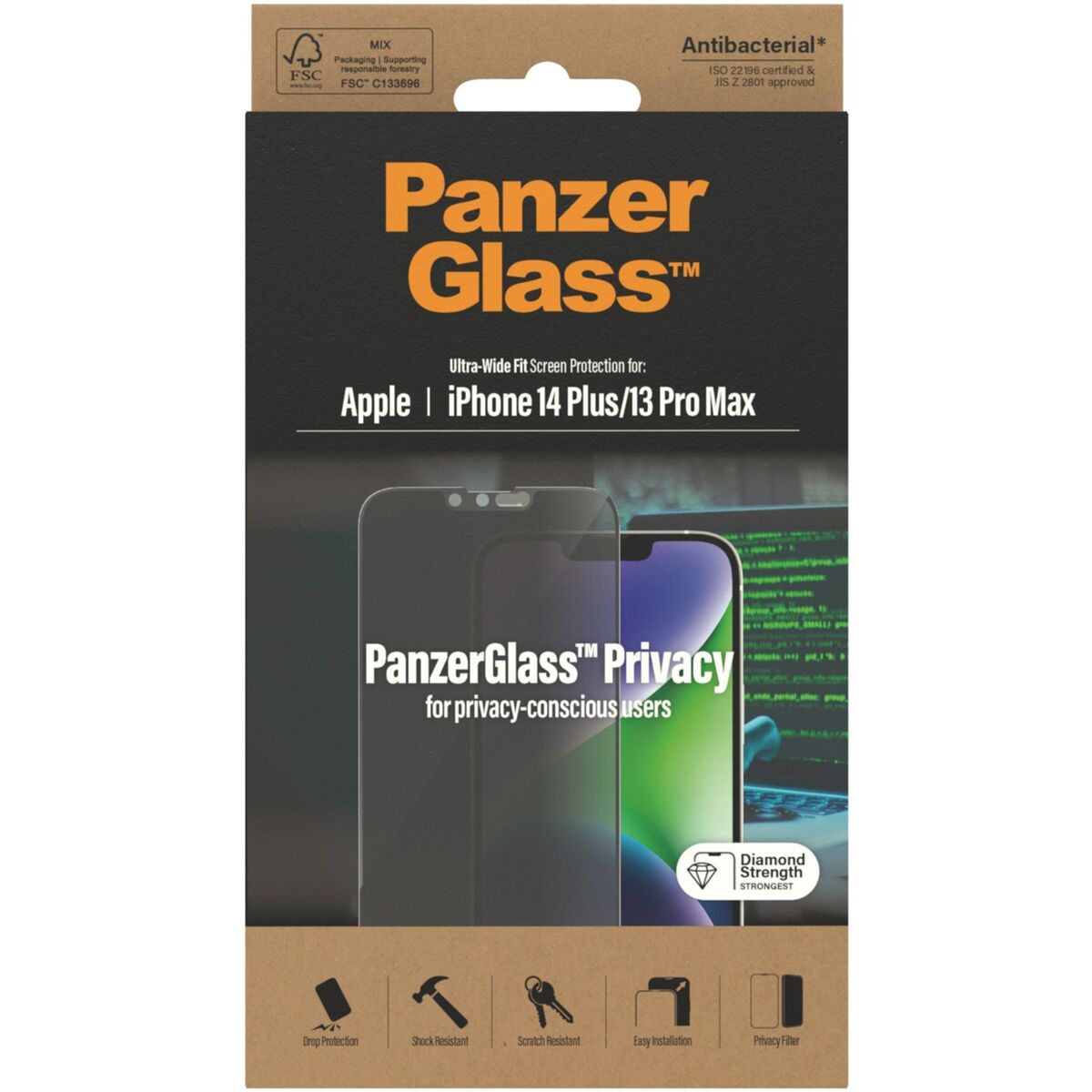 Protection pour Écran Panzer Glass P2773