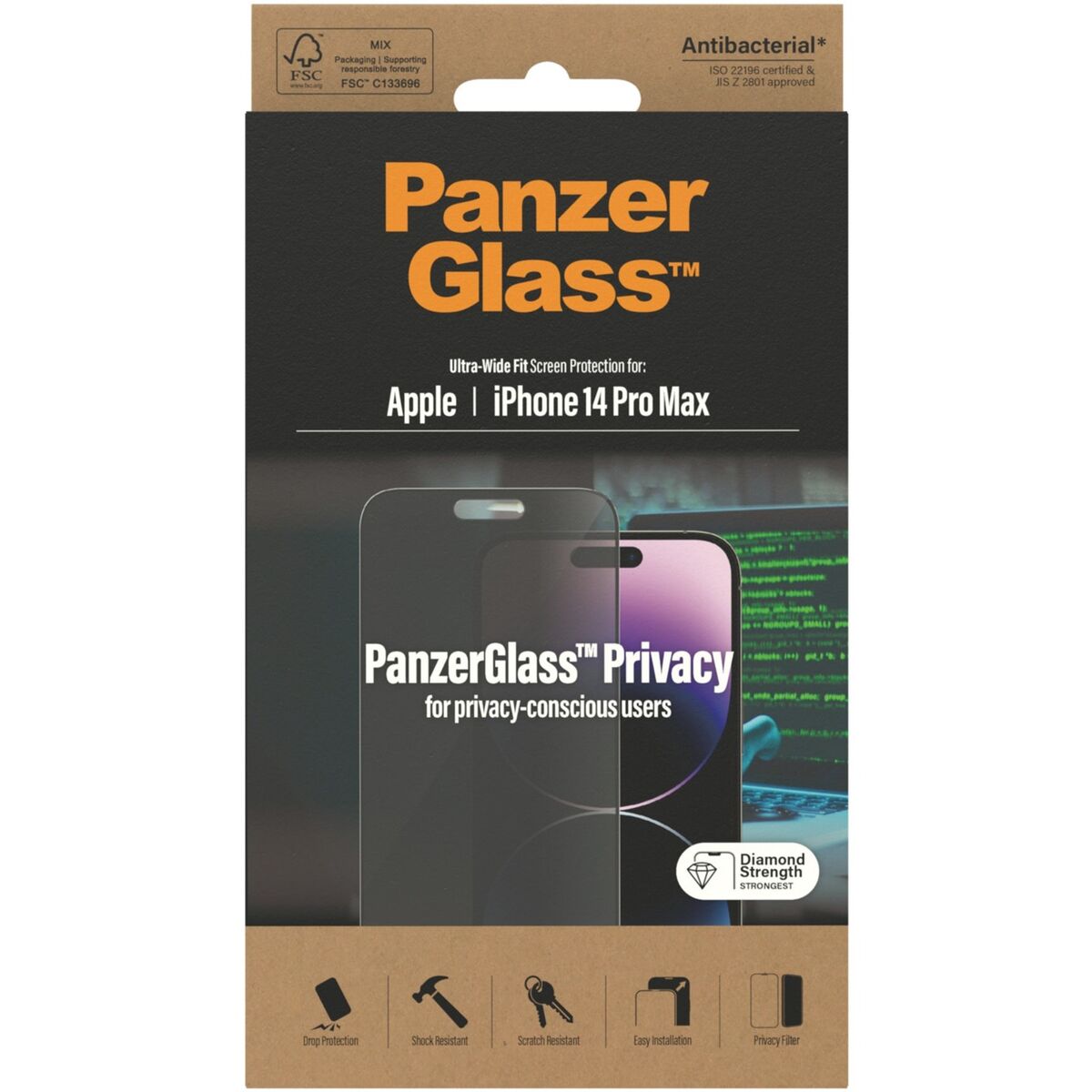 Protection pour Écran Panzer Glass P2774
