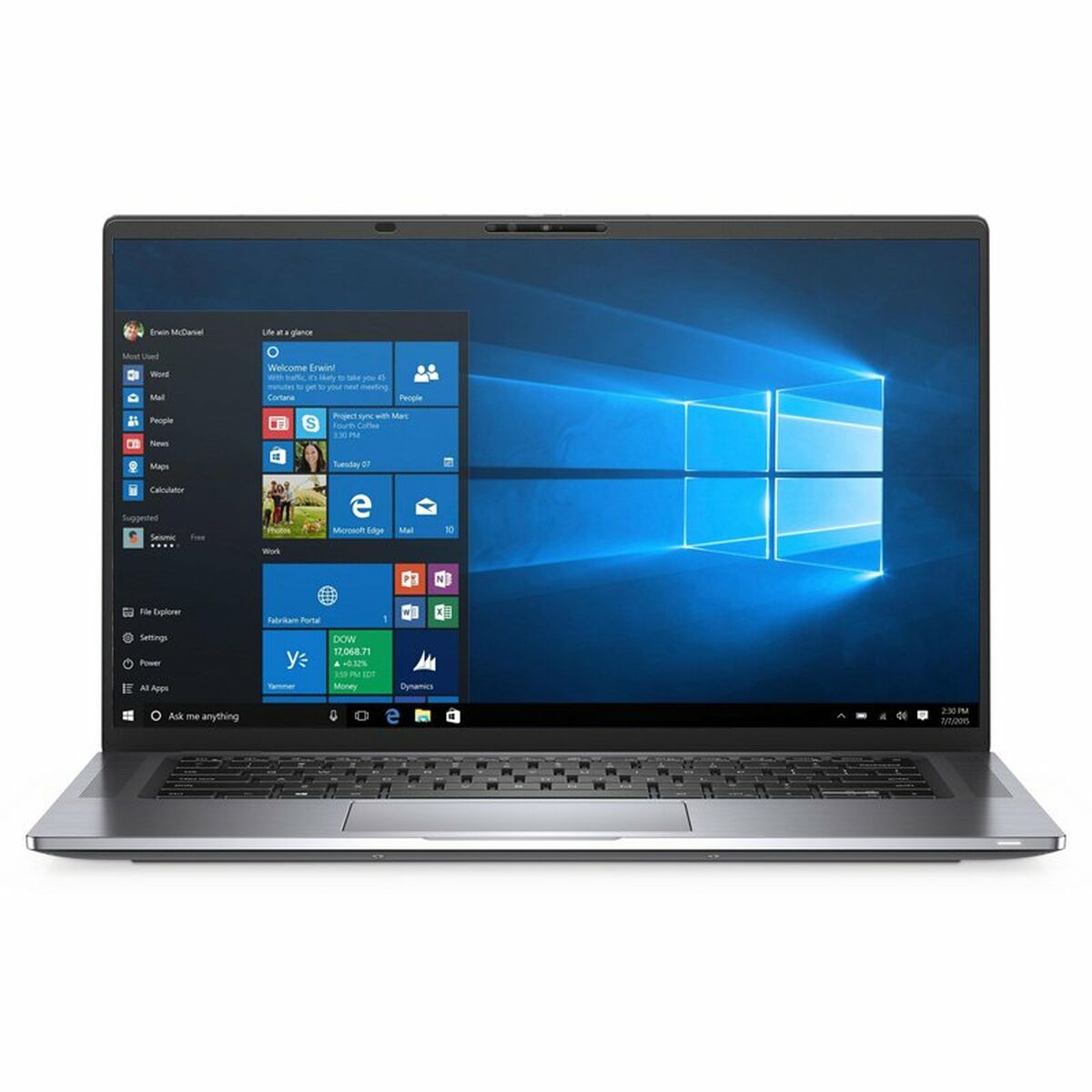 Laptop Dell 9510 15" Intel© Core™ i5-10210U 8 GB RAM 256 GB SSD Spanish Qwerty Intel® Core® i5-10210U