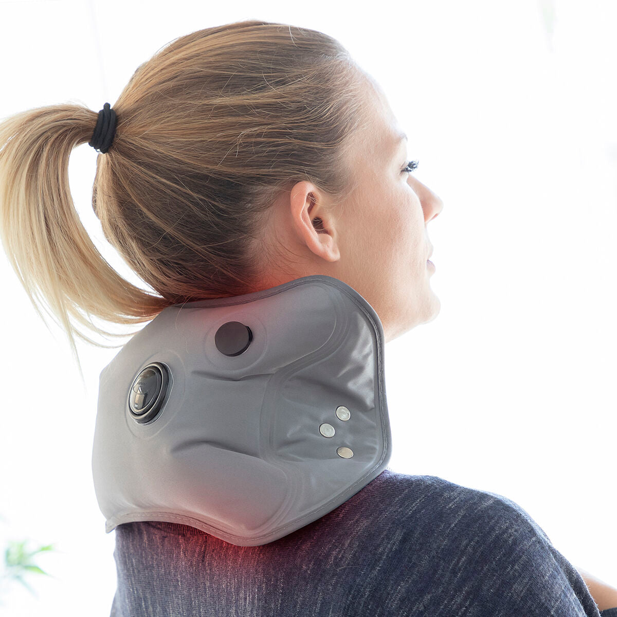 Adjustable refillable hot water bottle Hutter InnovaGoods Grey 400 W