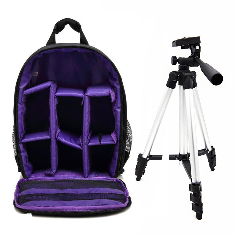 Waterproof Multi-functional Digital DSLR Camera Video Bag Small DSLR Backpack for Photographer Photo Camera Tripod Stand