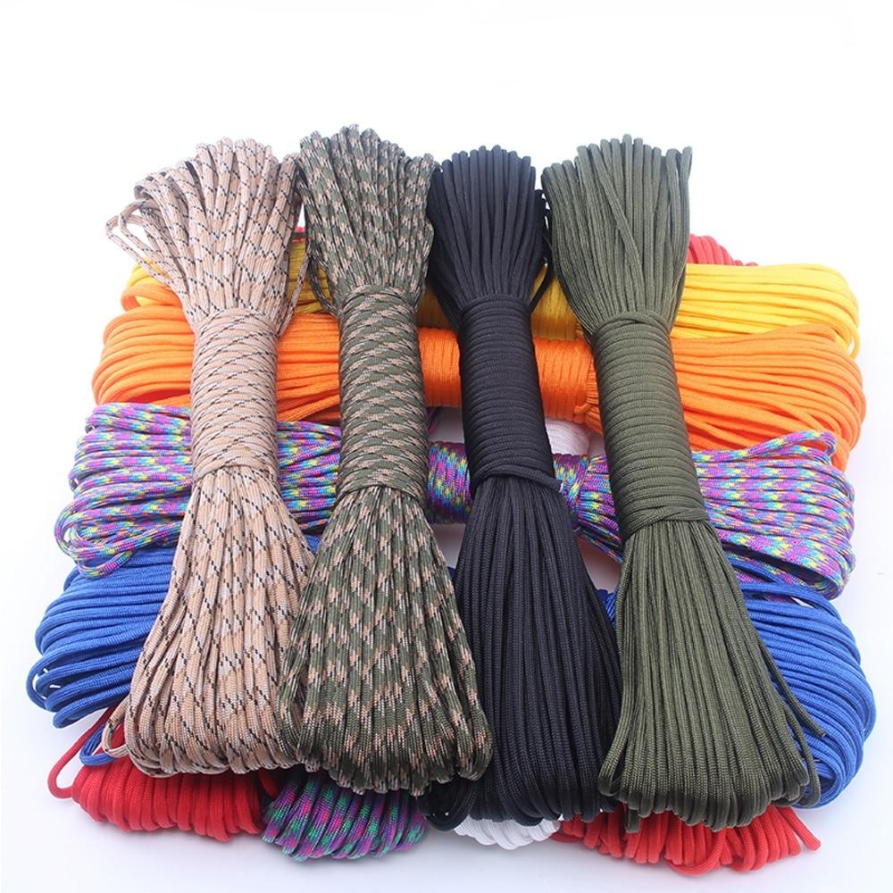 250 Colors Paracord 550 Rope Type III 7 Stand Survival kit Wholesale