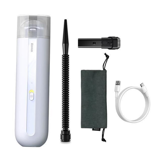 Car Vacuum Cleaner: Baseus Portable Wireless Handheld Mini For Home/Car/Office 5000Pa Suction