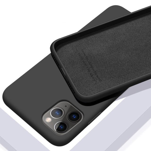 Iphone 13 Mini Case: Luxury Original Liquid Silicone