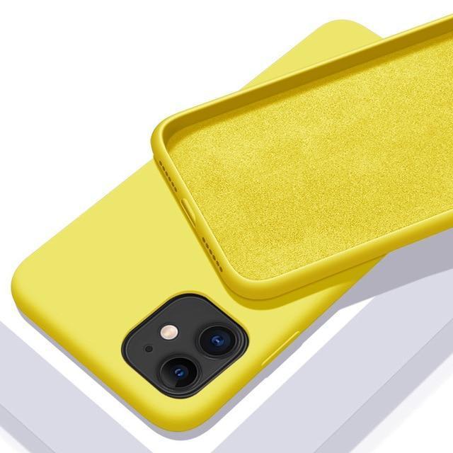 Iphone 13 Mini Case: Luxury Original Liquid Silicone