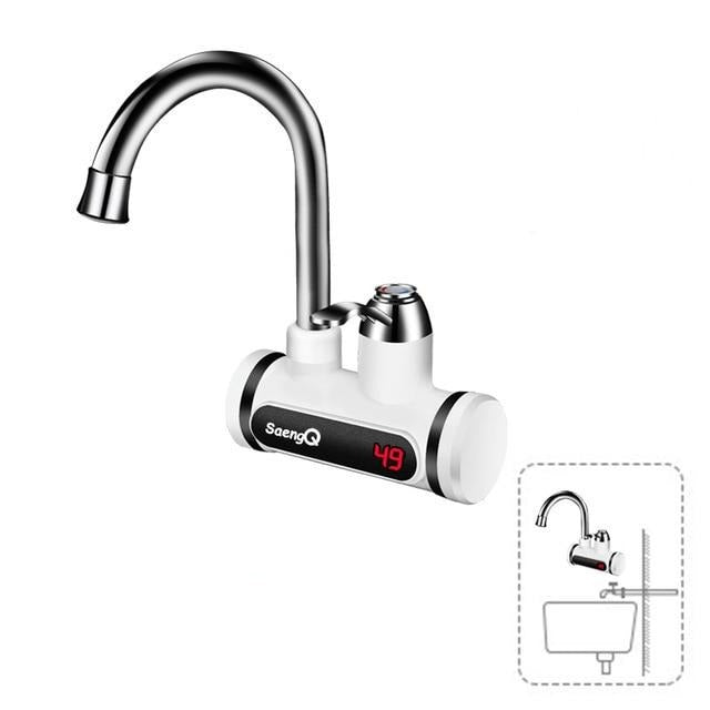 3000W Instant electric Water Heater Tap Kitchen faucet