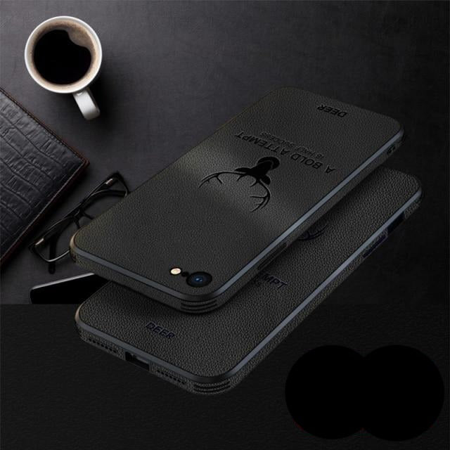 Designer Iphone 12 Pro Max Case: Leather funda Cover Luxury